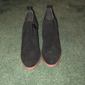 Steve Madden Black Heeled Booties